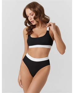 Купальник женский раздельный черный Mark formelle