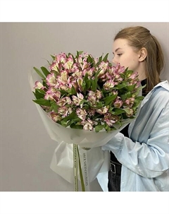 Монобукет из нежной Альстромерий Vlshbn flowers state