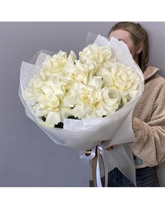 Монобукет из французский роз Vlshbn flowers state