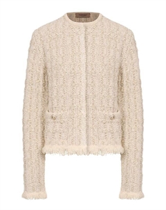 Жакет из хлопка и вискозы Twinset