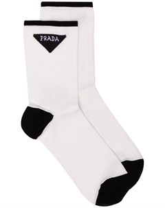 Prada носки с логотипом s синий Prada