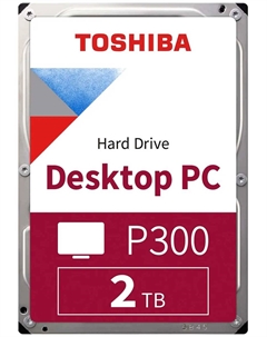 Жесткий диск Toshiba 3.5'' 2TB Desktop P300 SATA III 7200rpm 256Mb (HDWD320UZSVA)