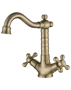 Смеситель для кухонной мойки Kaiser Carlson Style, бронзовый (44411-1)
