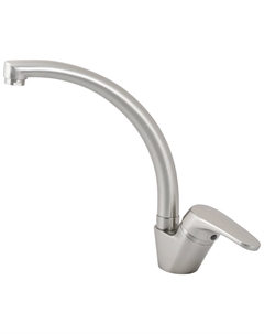 Смеситель для кухонной мойки Kaiser County, серебряный (55244-2)