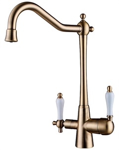 Смеситель для кухонной мойки Kaiser Vincent, Бронзовый (31844-3)