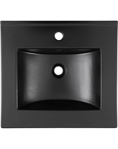 Мебельная раковина Flat 51 см 00329252 черная матовая Aquanet