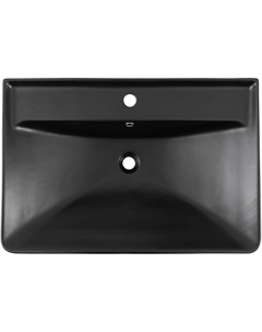 Мебельная раковина Ирис 71 см 00329248 черная матовая Aquanet