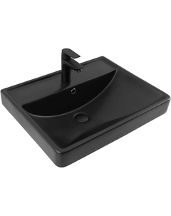 Мебельная раковина Ирис 60 см 00329247 черная матовая Aquanet