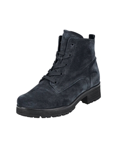 Замшевые ботильоны, темно-синий Gabor