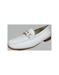 Тапочки-мокасины, белый Sioux