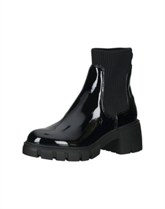 Ботильоны из искусственной кожи/текстиля, цвет Schwarz Lack Steve madden