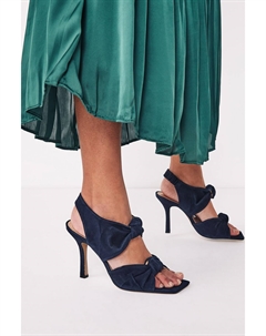 Фирменные сандалии с двойным узлом, синий Next