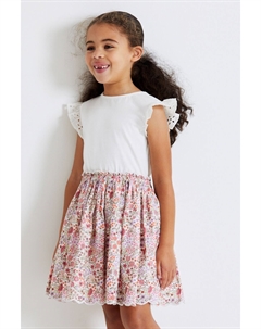 Платье с юбкой, белый Next