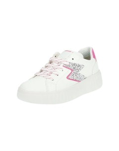 Кроссовки из искусственной кожи/сетки, розовый Geox