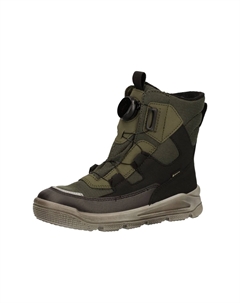 Ботинки из искусственной кожи/текстиля, цвет Schwarz/gr_n Superfit