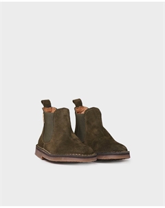 Детские кожаные ботильоны на нескользящей подошве Toni pons