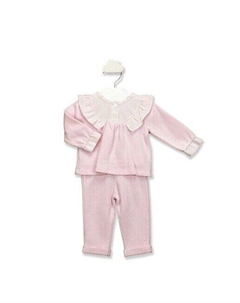 Двойной комплект для девочки, розовый Babidu