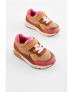 Массивные кроссовки с кружевом и резинкой, розовый Next