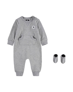 Комплект носков и пинеток для мальчика, серый Converse