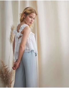 Аквамариновые девичьи брюки для церемонии, зеленый Dadati