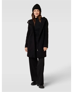 Пальто из меха Тедди с капюшоном, черный Christian berg