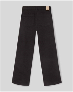 Однотонные женские брюки-кюлоты стандартного кроя, черный Silbon