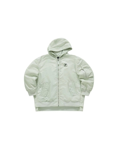 УНИФОРМА Стеганая куртка женская Chamo Green Fila fusion