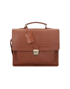 Портфель Vintage Scott кожаный 38 см BURKELY, цвет Cognac Burkely