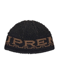 Шапка Sherpa Logo, черный Supreme