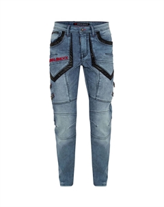 Джинсы рокового дизайна, цвет Uni Cipo&baxx