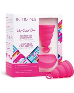 Lily Cup One Складная менструальная чаша для начинающих 1 шт. Intimina