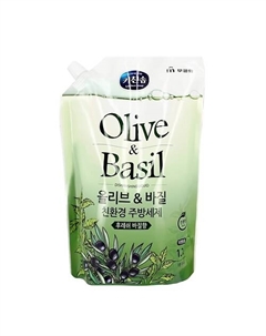 Средство для мытья посуды Olive & basil 1200 Mukunghwa