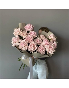 Монобукет из французских роз Vlshbn flowers state