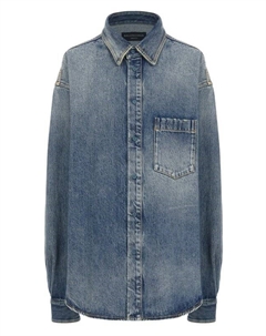 Джинсовая рубашка Balenciaga