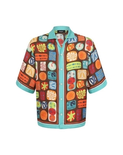 Шелковая рубашка Dsquared2