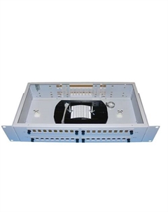 Кросс оптический стоечный СКРУ-1U19-A32-SC AD-SC-SM+PT-SM-SC-1 1U 19" 32 порта SC SM(9/125), без стола (с комплектом розеток и пигтейлов) Vimcom