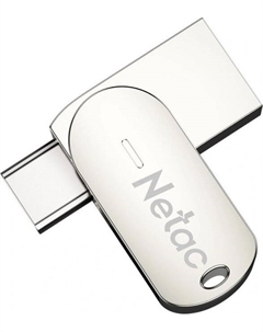 Накопитель USB 3.0 64GB NT03U785C-064G-30PN U785, TypeC, металлическая Netac
