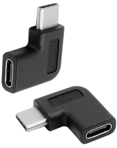 Адаптер переходник CA440R USB 3.1 Type-C -Type-C угловой Vcom