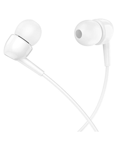 Наушники Hoco M99 Celestial 6931474778840 микрофон, кнопка ответа, кабель 1.2м, цвет: белый (1/420)