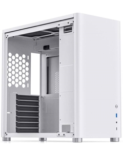 Корпус ATX D40 White белый, без БП, боковая панель из закаленного стекла, USB Type-C, USB 3.2, audio Jonsbo