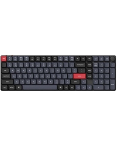 Клавиатура Wireless K17 Pro K17P-H3 QMK, 103 клавиши, Knob, Hot-Swap, Gateron low profile Brown Switch Keychron
