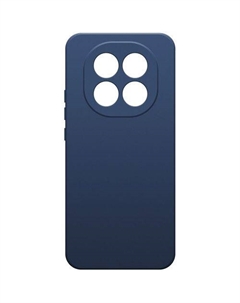 Чехол (клип-кейс) Microfiber Case, для Xiaomi Redmi Note 14 Pro+ 5G, синий Borasco