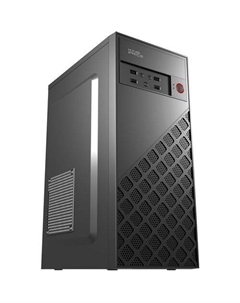 Корпус ATX KPCC-MD203, Midi-Tower, без БП, черный Kingprice
