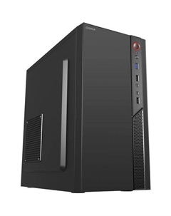 Корпус mATX DCC-MN306, Mini-Tower, без БП, черный Digma
