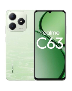 Смартфон REALME C63 8/256Gb, RMX3939, зеленый Realme