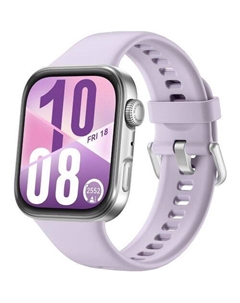 Смарт-часы Watch Fit 4 Seiya-B09F, 1.82", сиреневый/серебристый Huawei