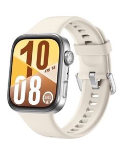 Смарт-часы Watch Fit 4 Seiya-B09F, 1.82", белый/серебристый Huawei