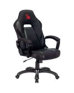 Кресло игровое Bloody GC-370, на колесиках, ткань, черный A4tech
