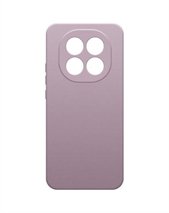 Чехол (клип-кейс) Microfiber Case, для Xiaomi Redmi Note 14 Pro 4G, лавандовый Borasco