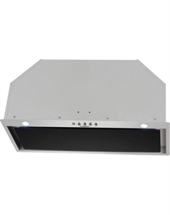 Встраиваемая вытяжка OMP6242BIH, управление кнопочное, серебристый Hansa